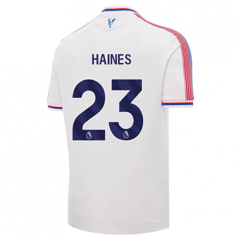 Danxen Hombre Camiseta Coral-Jade Haines #23 Blanco Rojo Azul 1ª Equipación 2026/27 La Camisa