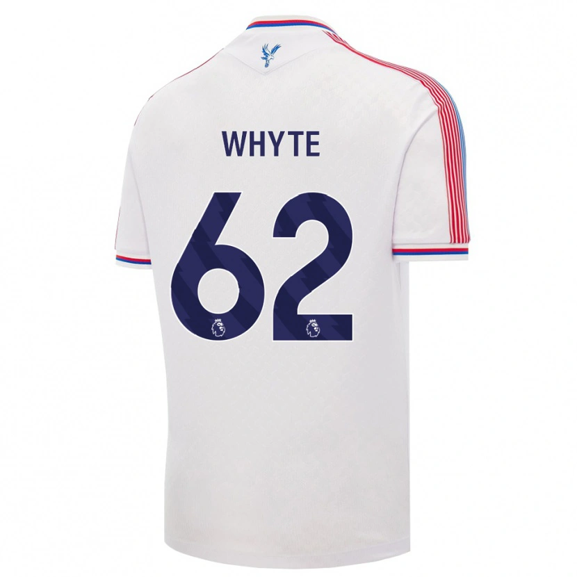 Danxen Hombre Camiseta Tyler Whyte #62 Blanco Rojo Azul 1ª Equipación 2026/27 La Camisa