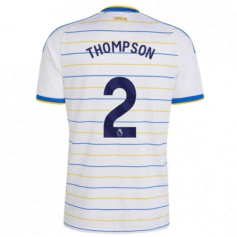 Danxen Hombre Camiseta Aiden Thompson #2 Rojo Amarillo Azul 1ª Equipación 2026/27 La Camisa