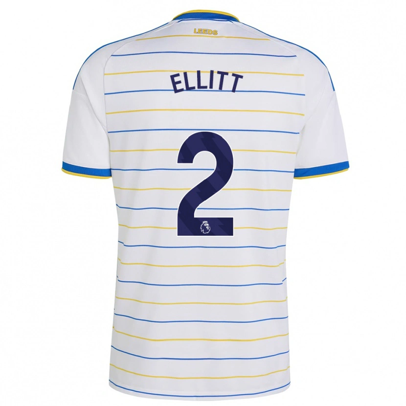 Danxen Hombre Camiseta Izzy Ellitt #2 Rojo Amarillo Azul 1ª Equipación 2026/27 La Camisa