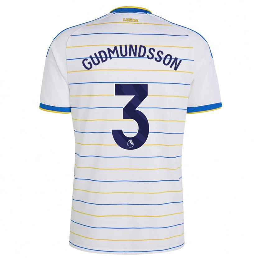 Danxen Hombre Camiseta Gabriel Gudmundsson #3 Rojo Amarillo Azul 1ª Equipación 2026/27 La Camisa