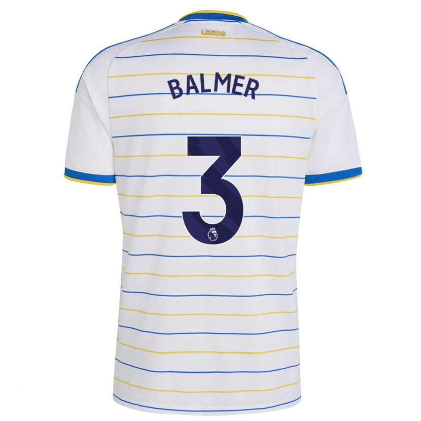 Danxen Hombre Camiseta Liam Balmer #3 Rojo Amarillo Azul 1ª Equipación 2026/27 La Camisa