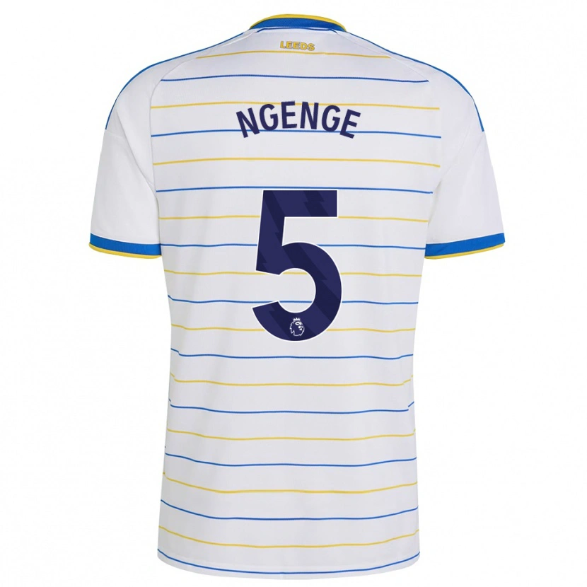 Danxen Hombre Camiseta Leonard Ngenge #5 Rojo Amarillo Azul 1ª Equipación 2026/27 La Camisa