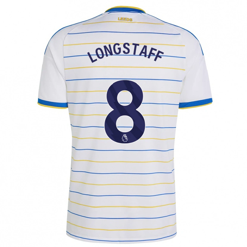 Danxen Hombre Camiseta Sean Longstaff #8 Rojo Amarillo Azul 1ª Equipación 2026/27 La Camisa