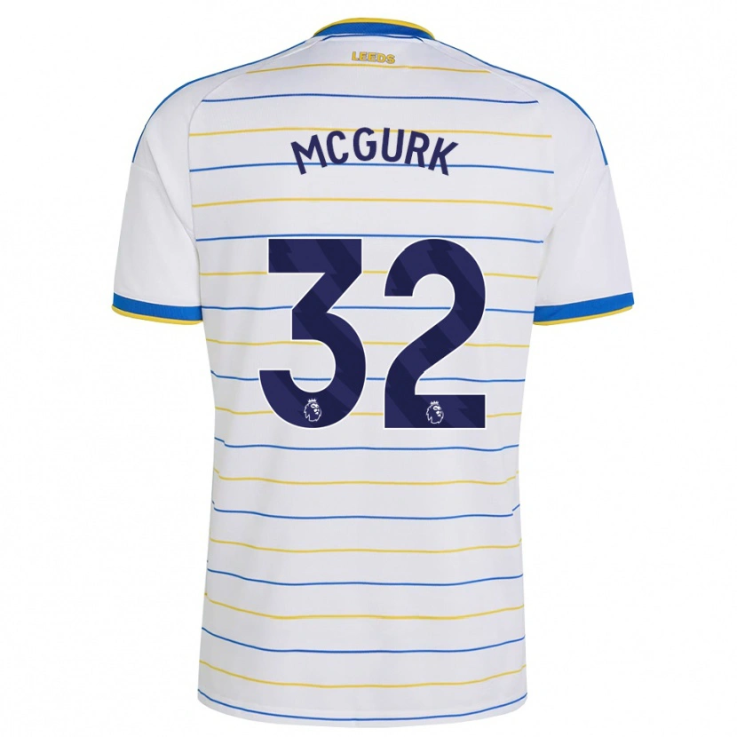 Danxen Hombre Camiseta Sean Mcgurk #32 Rojo Amarillo Azul 1ª Equipación 2026/27 La Camisa