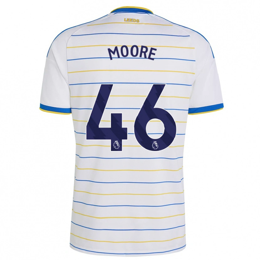 Danxen Hombre Camiseta Kris Moore #46 Rojo Amarillo Azul 1ª Equipación 2026/27 La Camisa