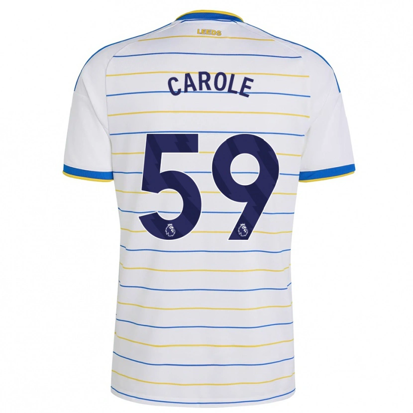 Danxen Hombre Camiseta Keenan Carole #59 Rojo Amarillo Azul 1ª Equipación 2026/27 La Camisa