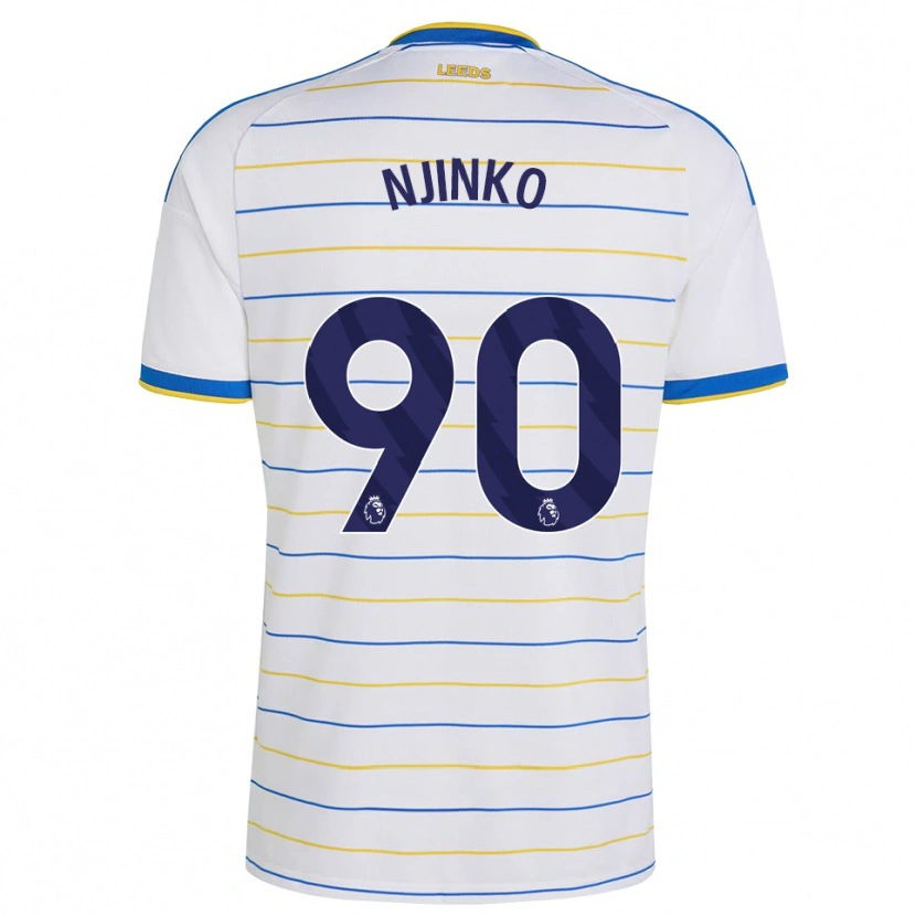 Danxen Hombre Camiseta Carrick Njinko #90 Rojo Amarillo Azul 1ª Equipación 2026/27 La Camisa