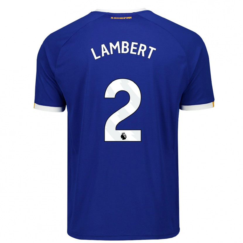 Danxen Hombre Camiseta Rocco Lambert #2 Azul Blanco Amarillo 1ª Equipación 2026/27 La Camisa