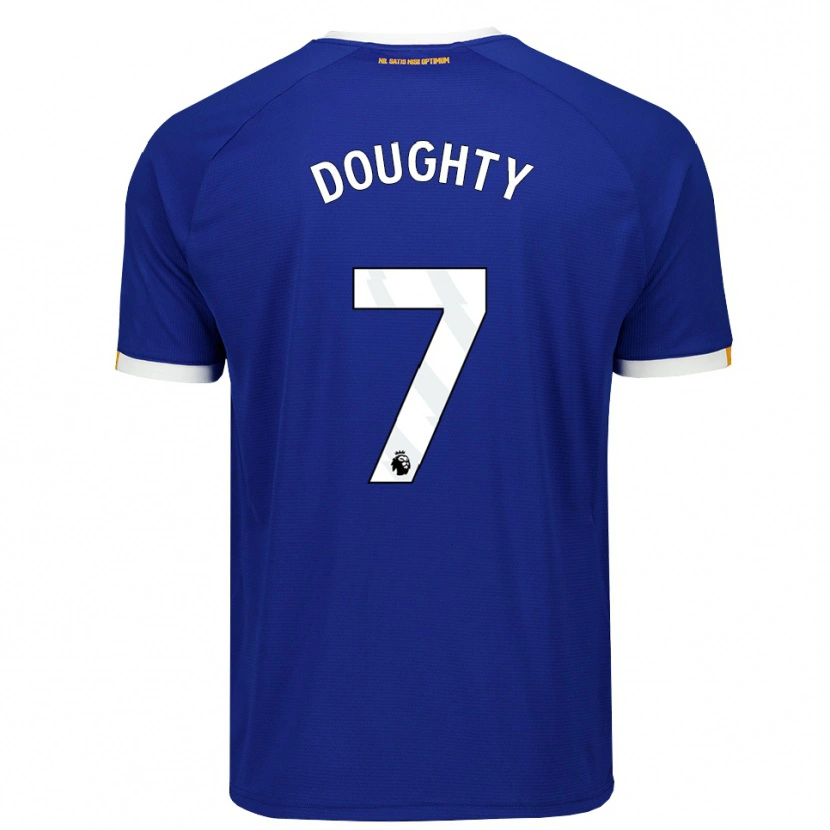 Danxen Hombre Camiseta Jake Doughty #7 Azul Blanco Amarillo 1ª Equipación 2026/27 La Camisa