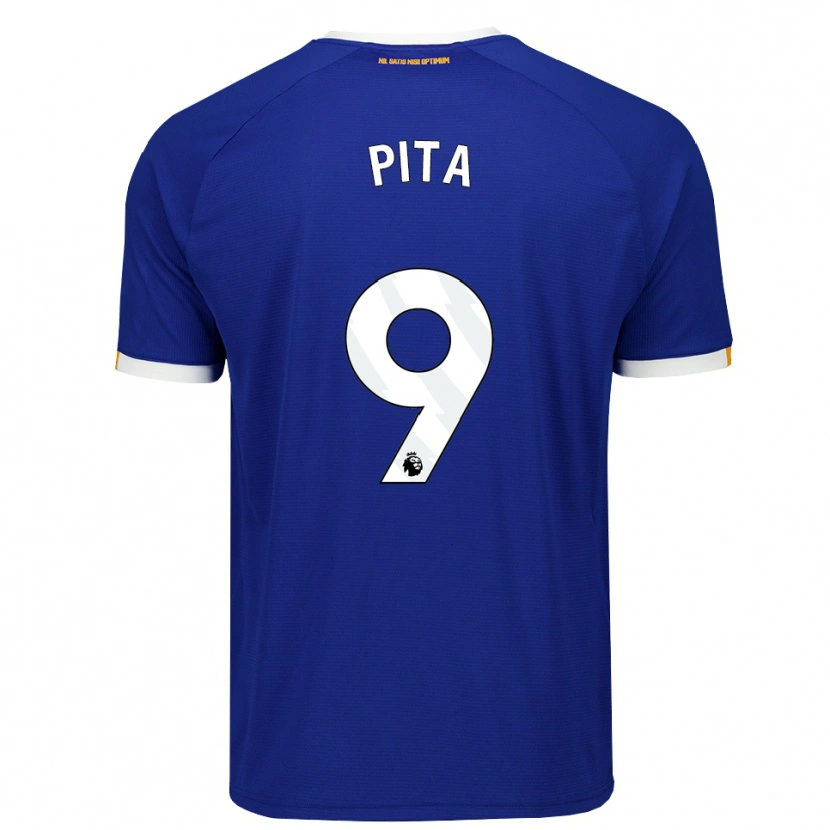 Danxen Hombre Camiseta Shea Pita #9 Azul Blanco Amarillo 1ª Equipación 2026/27 La Camisa