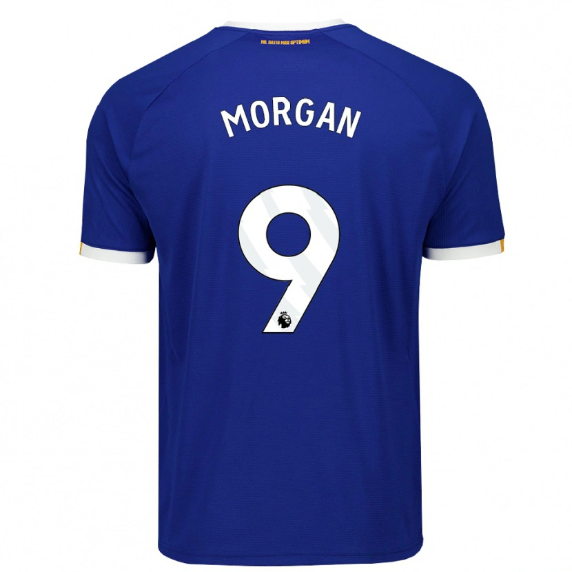 Danxen Hombre Camiseta George Morgan #9 Azul Blanco Amarillo 1ª Equipación 2026/27 La Camisa