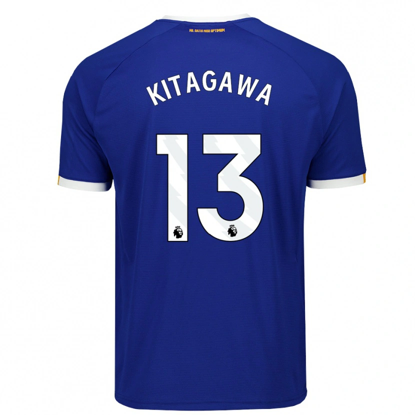 Danxen Hombre Camiseta Hikaru Kitagawa #13 Azul Blanco Amarillo 1ª Equipación 2026/27 La Camisa