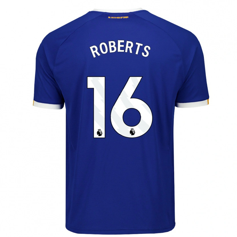 Danxen Hombre Camiseta Ray Robert #16 Azul Blanco Amarillo 1ª Equipación 2026/27 La Camisa