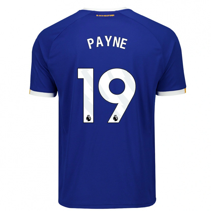 Danxen Hombre Camiseta Heather Payne #19 Azul Blanco Amarillo 1ª Equipación 2026/27 La Camisa
