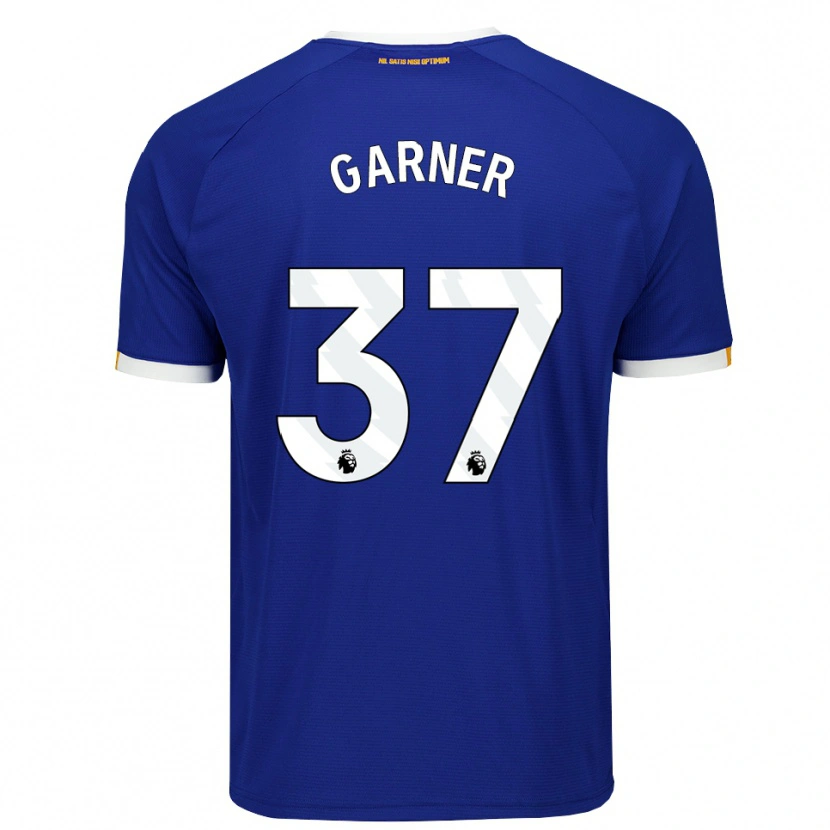 Danxen Hombre Camiseta James Garner #37 Azul Blanco Amarillo 1ª Equipación 2026/27 La Camisa