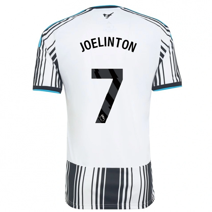 Danxen Hombre Camiseta Joelinton Cassio Apolinário De Lira #7 Azulcielo Negro Blanco 1ª Equipación 2026/27 La Camisa