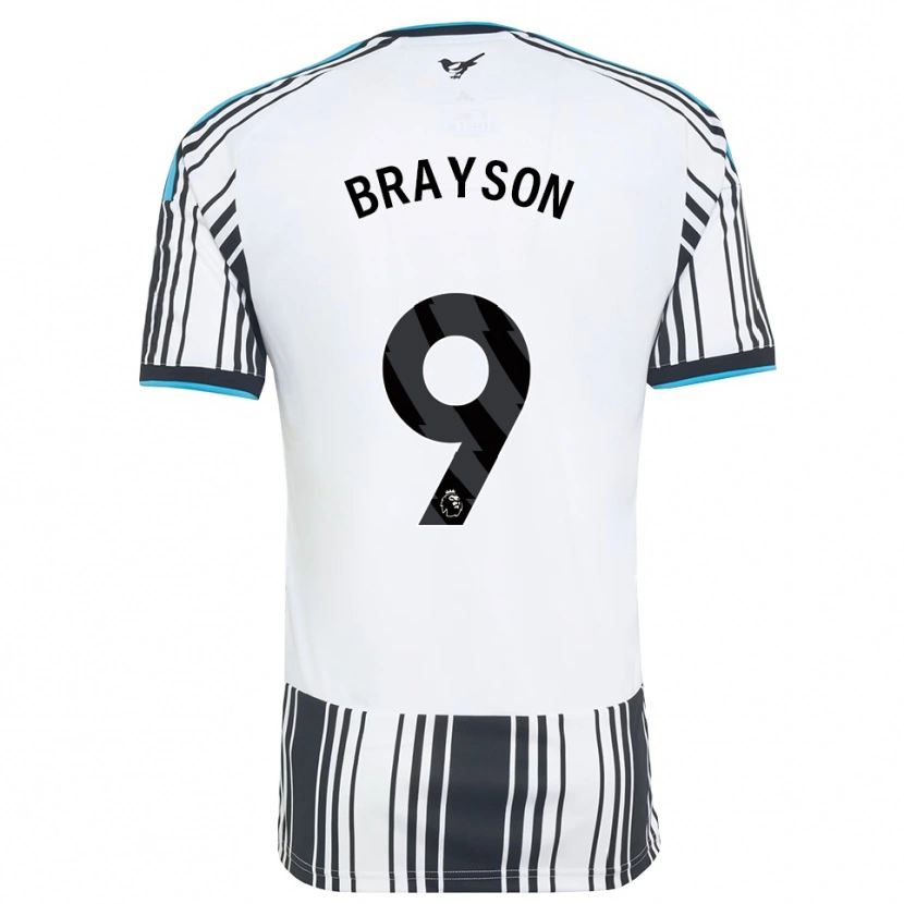Danxen Hombre Camiseta Joe Brayson #9 Azulcielo Negro Blanco 1ª Equipación 2026/27 La Camisa