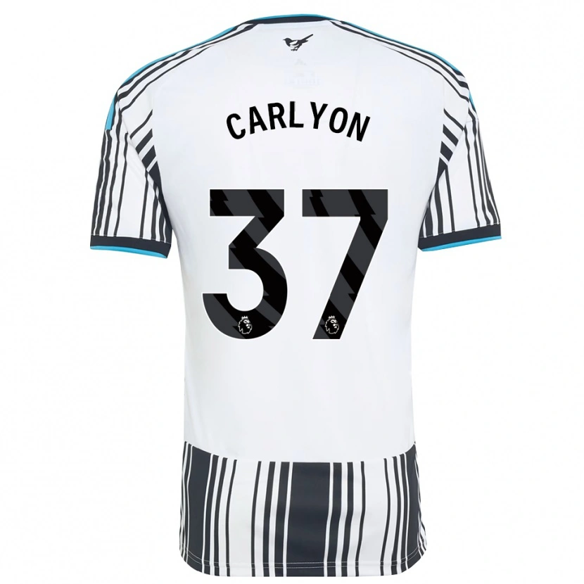 Danxen Hombre Camiseta Nathan Carlyon #37 Azulcielo Negro Blanco 1ª Equipación 2026/27 La Camisa
