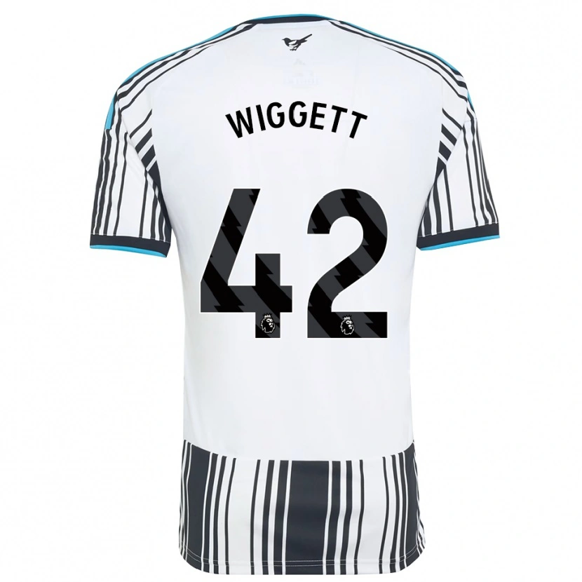 Danxen Hombre Camiseta Charlie Wiggett #42 Azulcielo Negro Blanco 1ª Equipación 2026/27 La Camisa