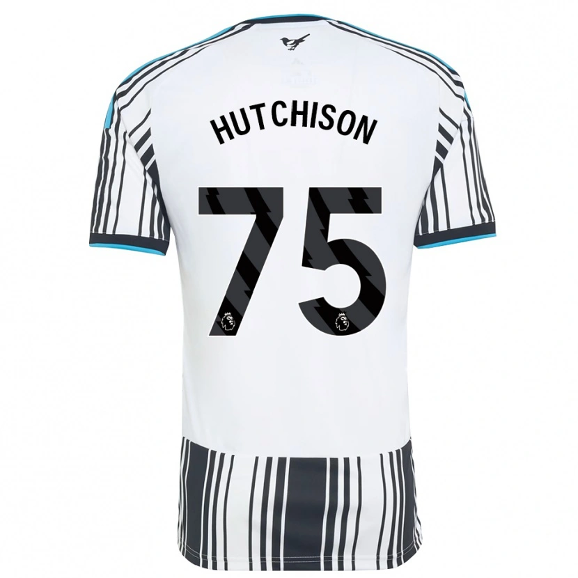 Danxen Hombre Camiseta Alfie Hutchison #75 Azulcielo Negro Blanco 1ª Equipación 2026/27 La Camisa