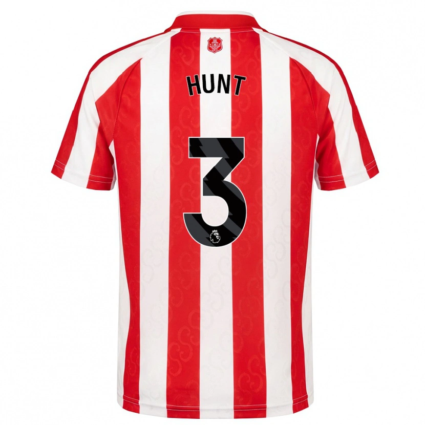 Danxen Hombre Camiseta Liam Hunt #3 Rojo Blanco Negro 1ª Equipación 2026/27 La Camisa