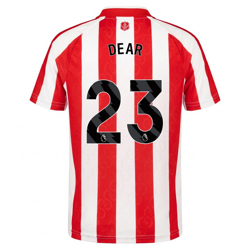 Danxen Hombre Camiseta Jenna Dear #23 Rojo Blanco Negro 1ª Equipación 2026/27 La Camisa