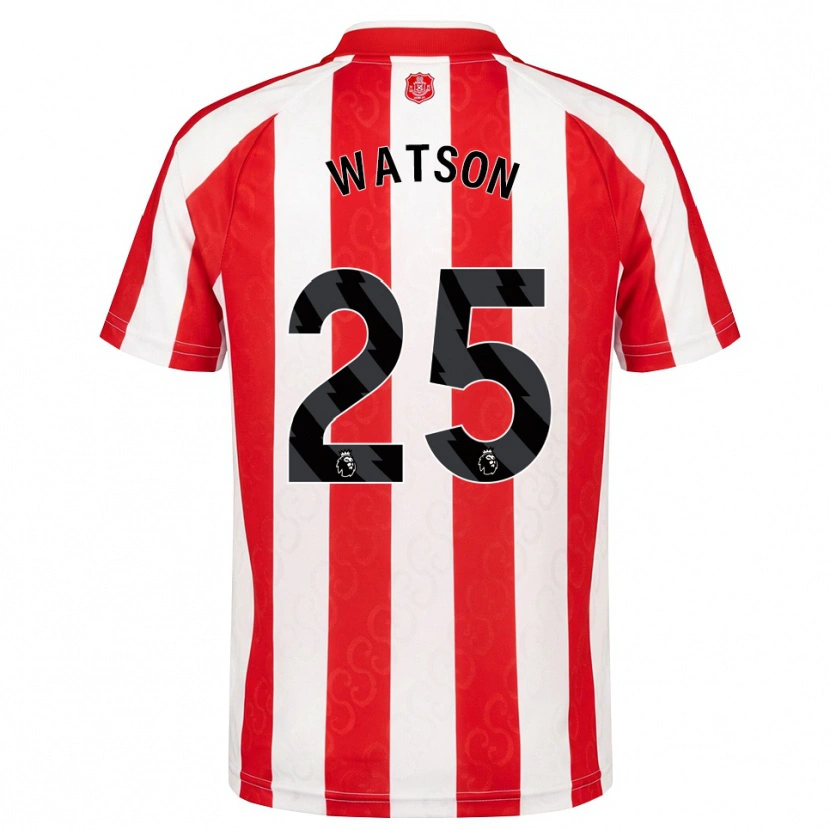 Danxen Hombre Camiseta Katy Watson #25 Rojo Blanco Negro 1ª Equipación 2026/27 La Camisa
