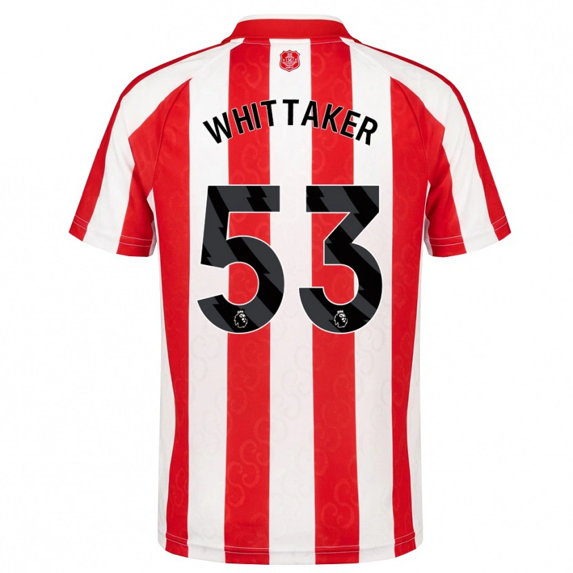 Danxen Hombre Camiseta Jack Whittaker #53 Rojo Blanco Negro 1ª Equipación 2026/27 La Camisa