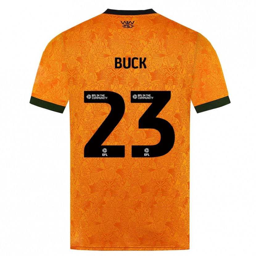 Danxen Hombre Camiseta Alex Buck #23 Naranja Negro 1ª Equipación 2026/27 La Camisa