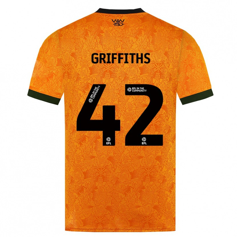 Danxen Hombre Camiseta Harvey Griffiths #42 Naranja Negro 1ª Equipación 2026/27 La Camisa