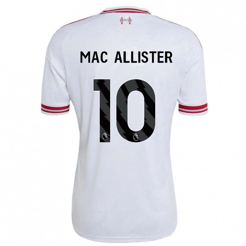 Danxen Hombre Camiseta Alexis Mac Allister #10 Rojo Blanco 2ª Equipación 2026/27 La Camisa