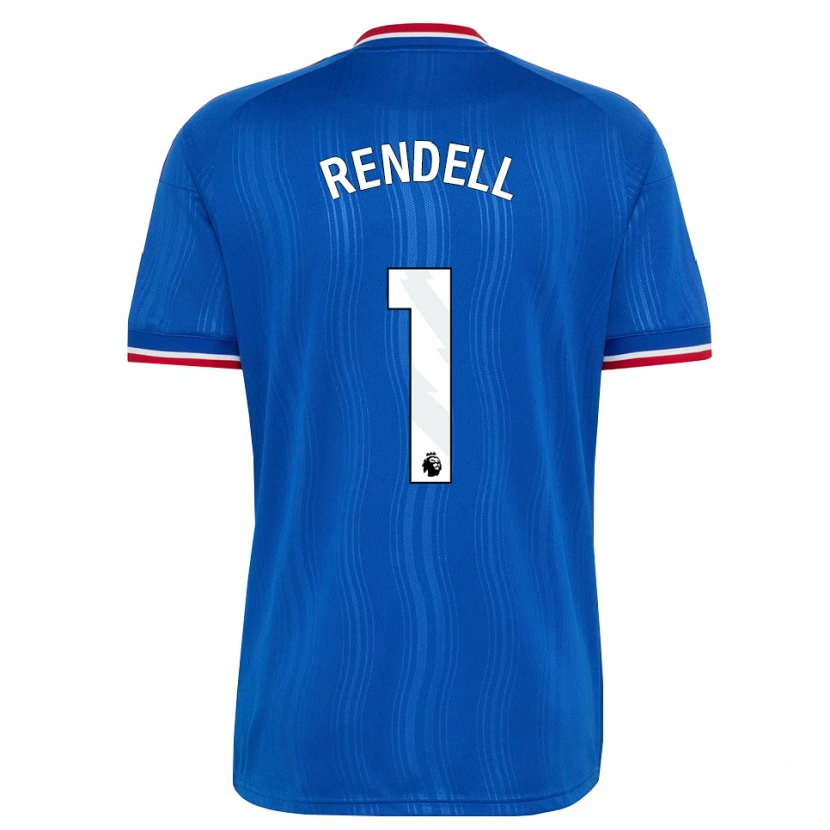 Danxen Hombre Camiseta Kayla Rendell #1 Azul Blanco Rojo 2ª Equipación 2026/27 La Camisa