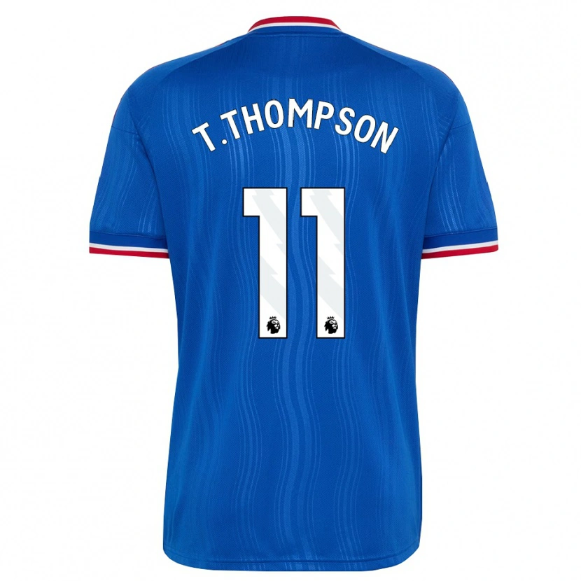 Danxen Hombre Camiseta Tynan Thompson #11 Azul Blanco Rojo 2ª Equipación 2026/27 La Camisa