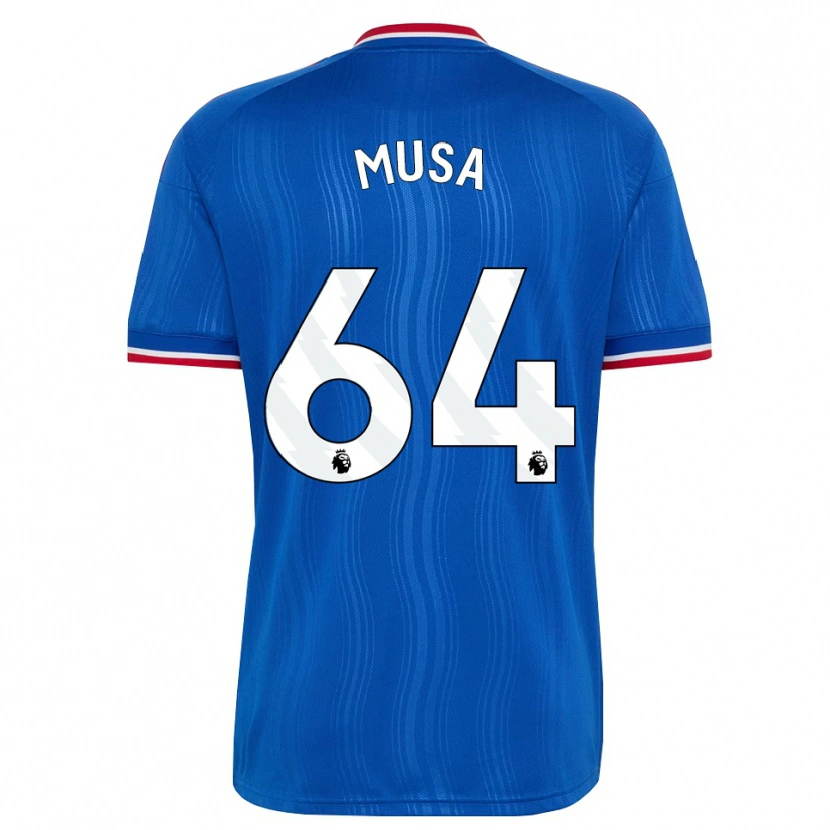Danxen Hombre Camiseta Victor Musa #64 Azul Blanco Rojo 2ª Equipación 2026/27 La Camisa