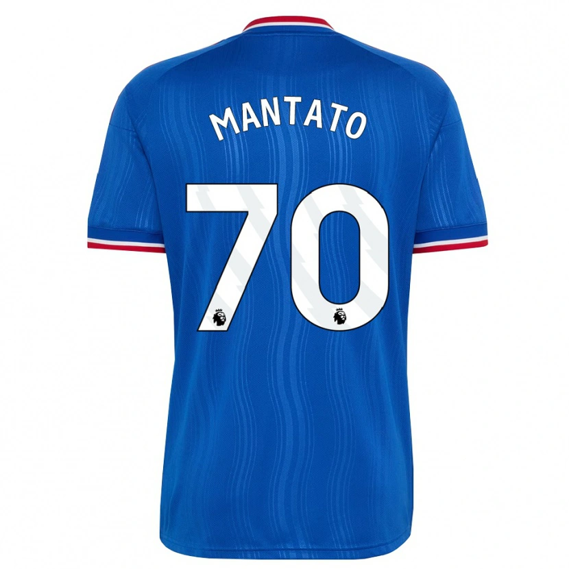 Danxen Hombre Camiseta Bendito Mantato #70 Azul Blanco Rojo 2ª Equipación 2026/27 La Camisa