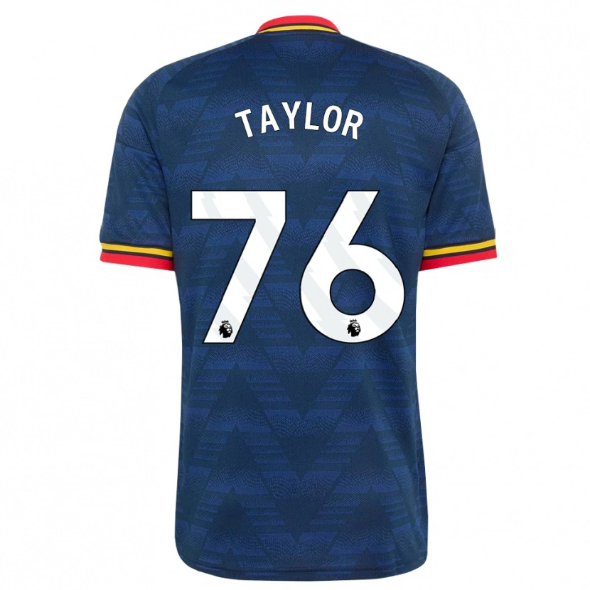 Danxen Hombre Camiseta Kido Taylor Hart #76 Azulmedianoche Amarillo Rojo 2ª Equipación 2026/27 La Camisa