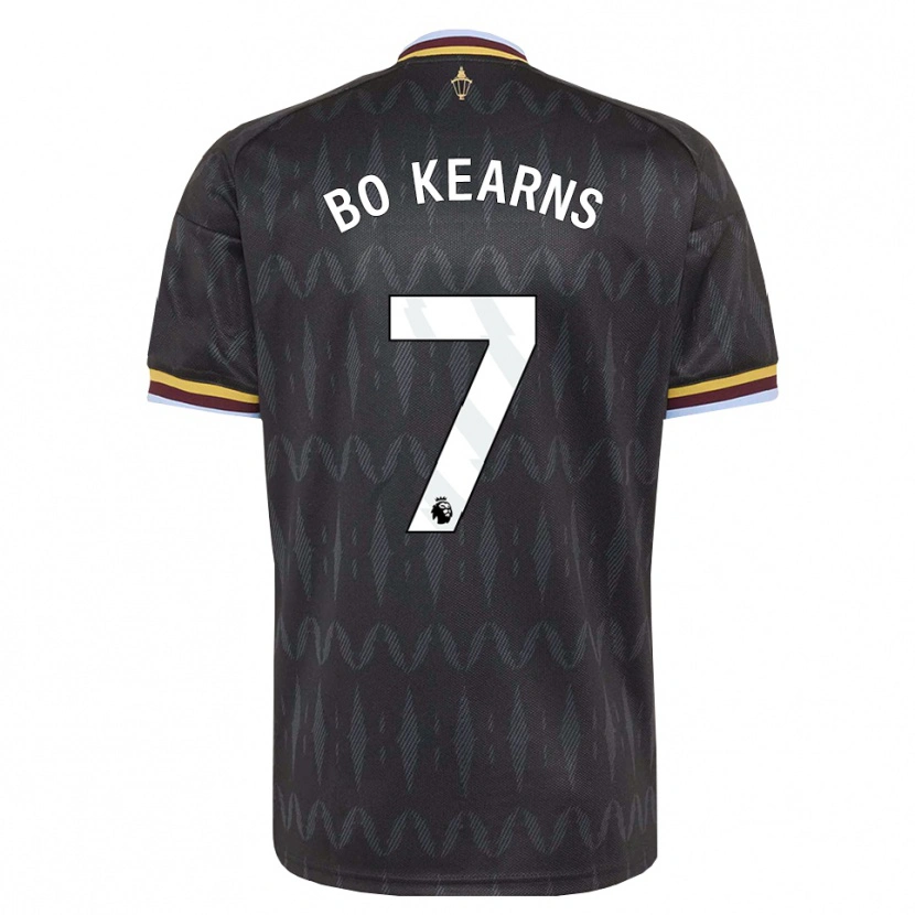 Danxen Hombre Camiseta Missy Bo Kearns #7 Azulaciano Negro Amarillo 2ª Equipación 2026/27 La Camisa