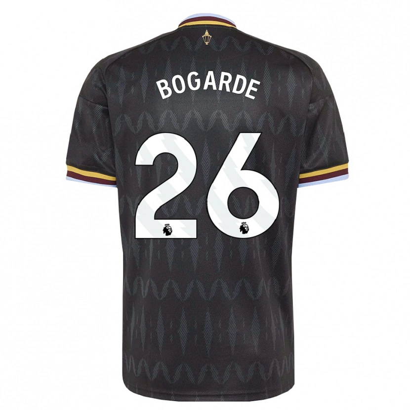 Danxen Hombre Camiseta Lamare Bogarde #26 Azulaciano Negro Amarillo 2ª Equipación 2026/27 La Camisa