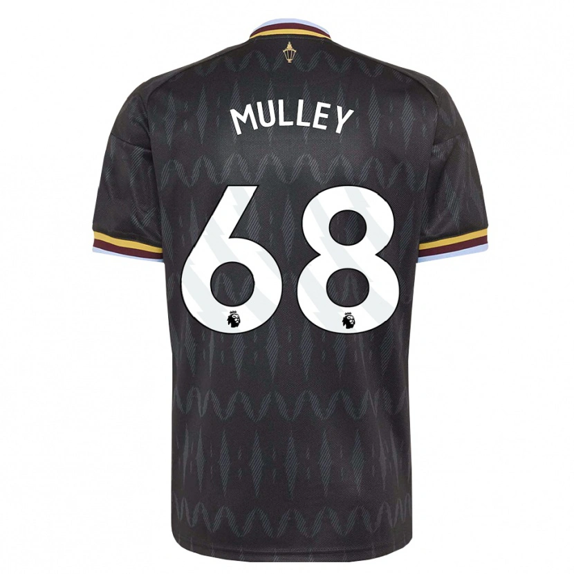 Danxen Hombre Camiseta Trai-Varn Mulley #68 Azulaciano Negro Amarillo 2ª Equipación 2026/27 La Camisa