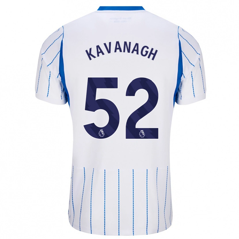 Danxen Hombre Camiseta Leigh Kavanagh #52 Azuldodger Blanco 2ª Equipación 2026/27 La Camisa