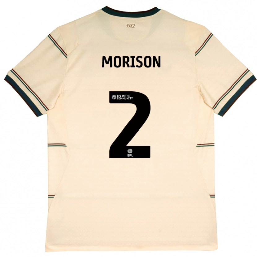 Danxen Hombre Camiseta Dylan Morison #2 Beige Borgoña 2ª Equipación 2026/27 La Camisa