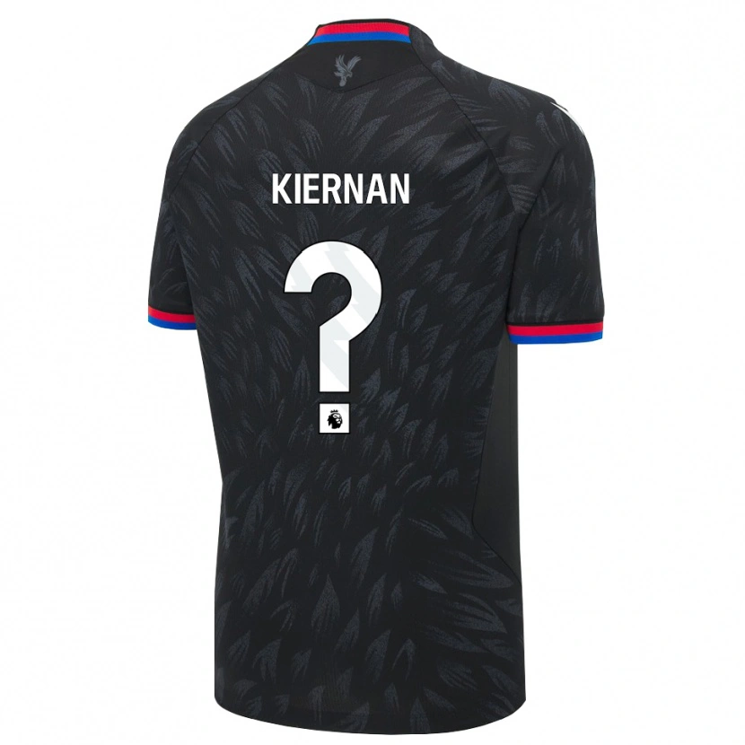 Danxen Hombre Camiseta Brendan Kiernan #0 Negro Azul Rojo 2ª Equipación 2026/27 La Camisa