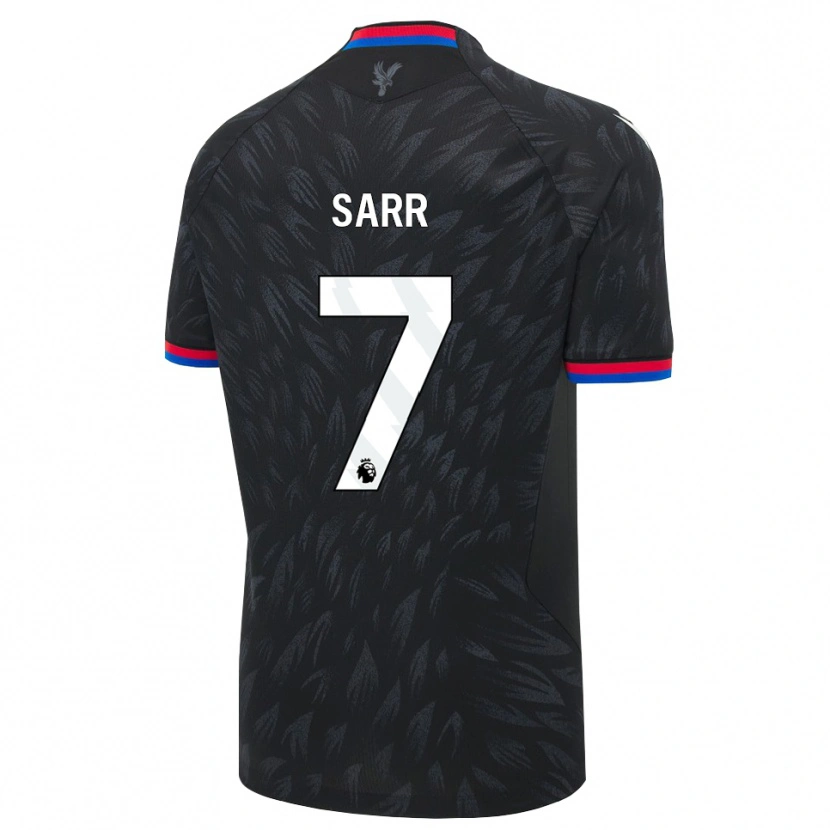 Danxen Hombre Camiseta Ismaïla Sarr #7 Negro Azul Rojo 2ª Equipación 2026/27 La Camisa