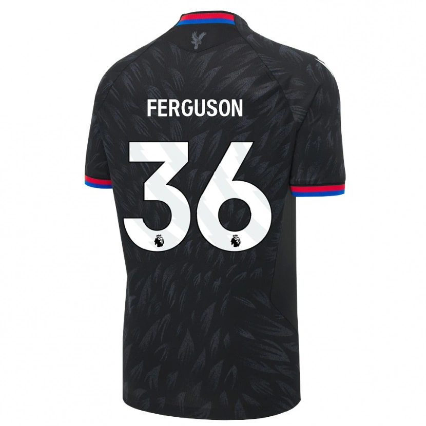 Danxen Hombre Camiseta Nathan Ferguson #36 Negro Azul Rojo 2ª Equipación 2026/27 La Camisa