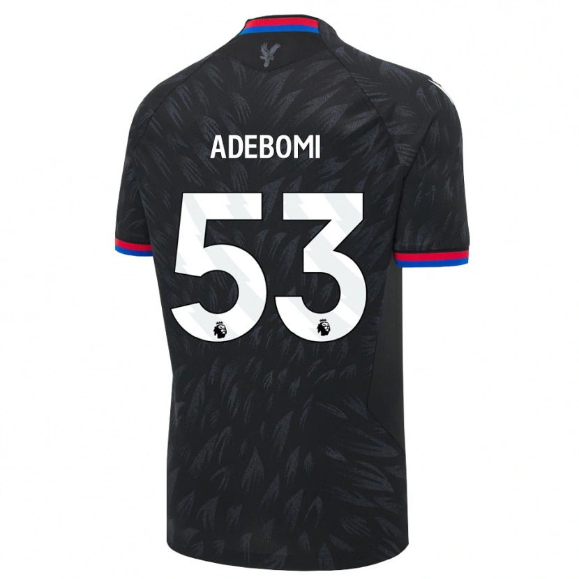 Danxen Hombre Camiseta Ademola Ola Adebomi #53 Negro Azul Rojo 2ª Equipación 2026/27 La Camisa