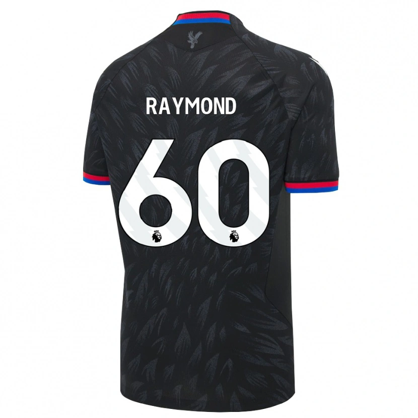 Danxen Hombre Camiseta Jadan Raymond #60 Negro Azul Rojo 2ª Equipación 2026/27 La Camisa