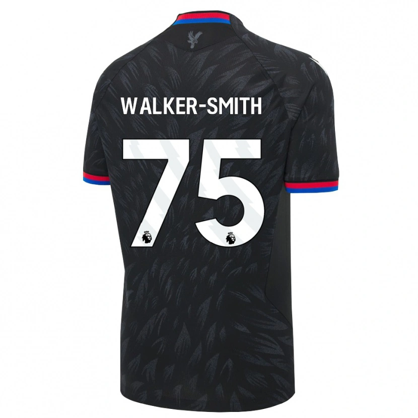 Danxen Hombre Camiseta Charlie Walker-Smith #75 Negro Azul Rojo 2ª Equipación 2026/27 La Camisa