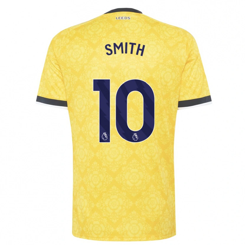 Danxen Hombre Camiseta Kathryn Smith #10 Amarillo Blanco Negro 2ª Equipación 2026/27 La Camisa