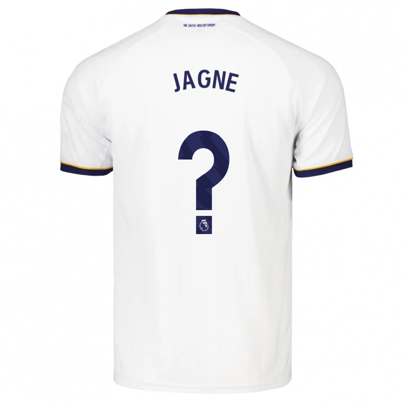 Danxen Hombre Camiseta Imam Jagne #0 Azulmedianoche Blanco Amarillo 2ª Equipación 2026/27 La Camisa